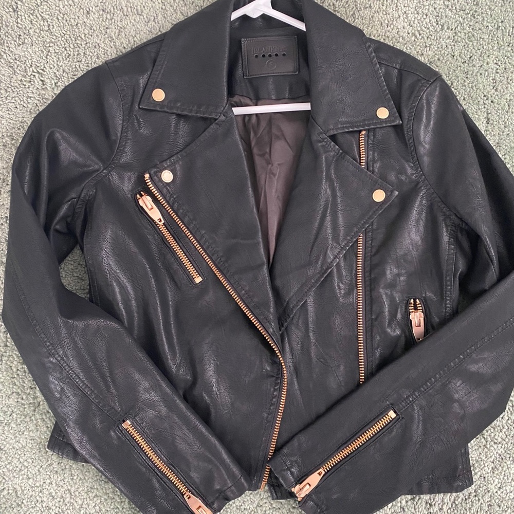 BlankNYC faux leather jacket